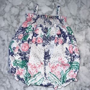 BABY DIOR NWOT GOLD BEAUTIFUL ROMPER 3M